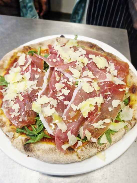 PROSCIUTTO PIZZA at 17by4