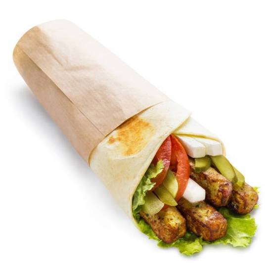 Veggie Patty Kebab (V)