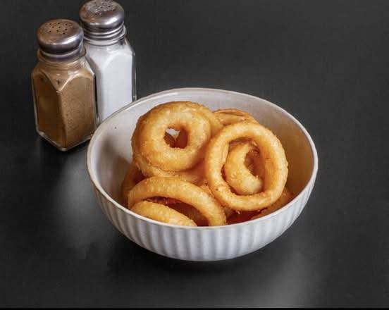 Onion Rings at Breakwater Hotel Kitchen, Geelong