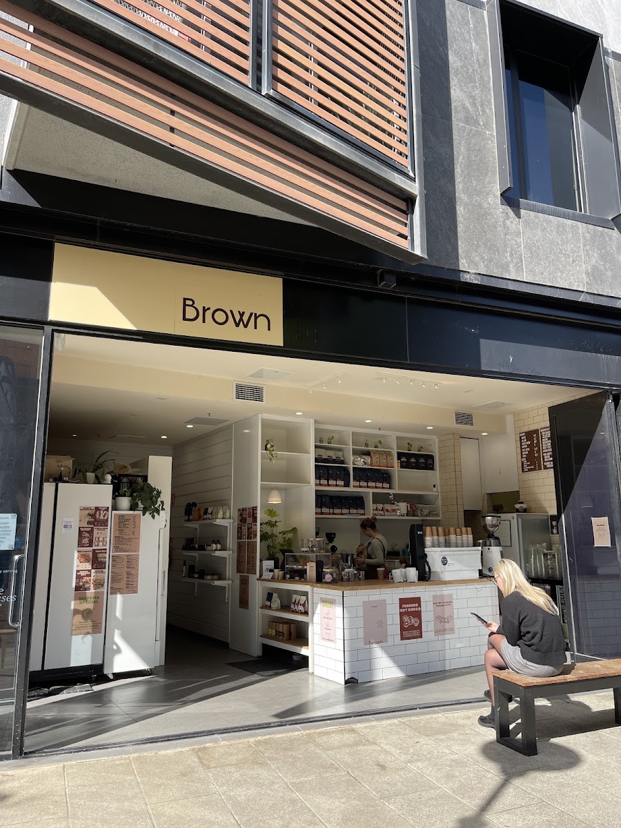 Brown Deli Cafe in Geelong - exterior