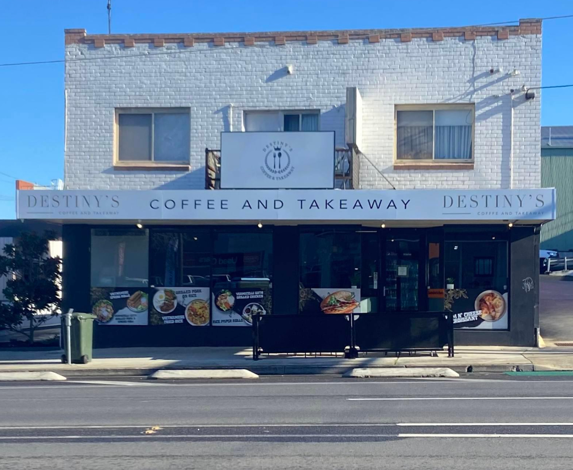 Destiny's Coffee and Takeaway Take Away Restaurant in Geelong - exterior