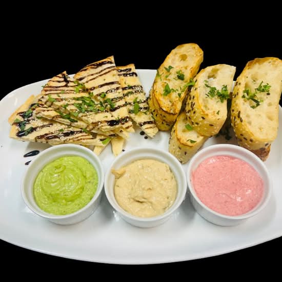 Trio Of Dips at El Toro Pizza & Restaurant, Geelong