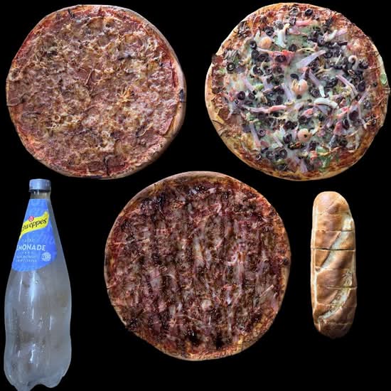 Triple Deal at El Toro Pizza & Restaurant