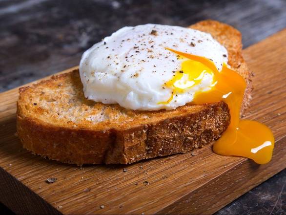 Eggs on Toast at Full Circle Belmont, Geelong