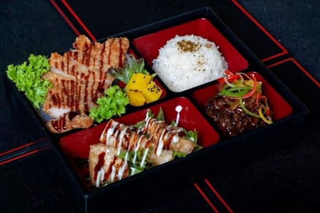 Tonkatsu Bento at Hi Sushi