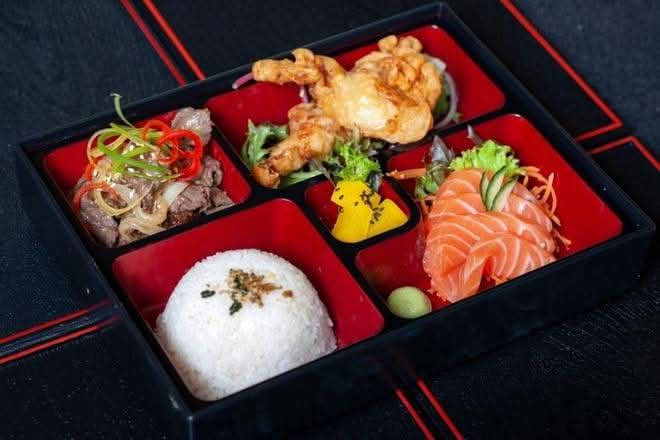 Sashimi Bento at Hi Sushi
