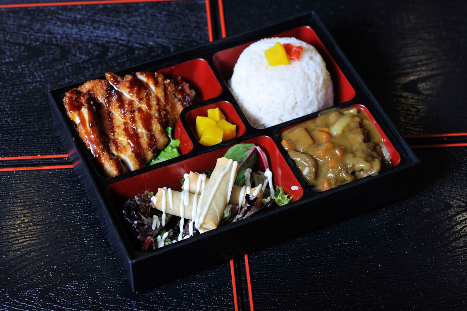 Chicken Katsu Bento at Hi Sushi