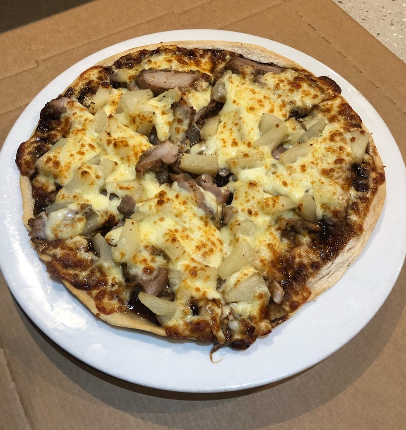 BBQ Chicken & Pineapple Pizza