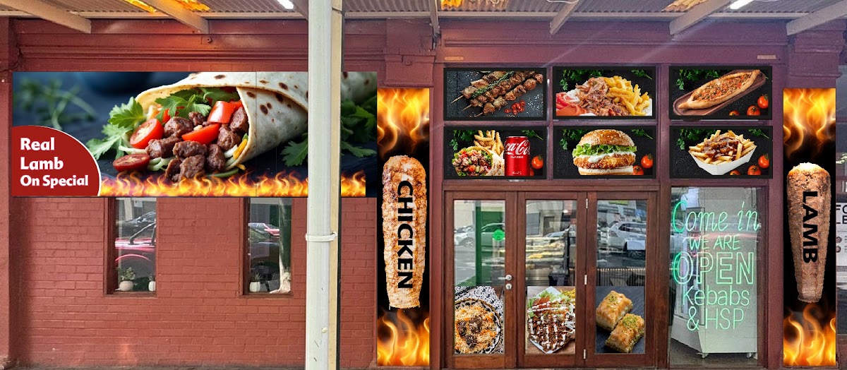 KEBABS & GRILL Doner kebab restaurant in Bendigo - exterior