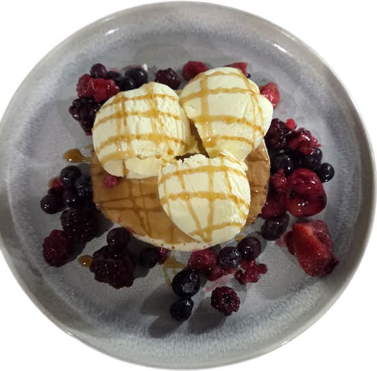Pancakes at Lavish Specialty Coffee, Geelong