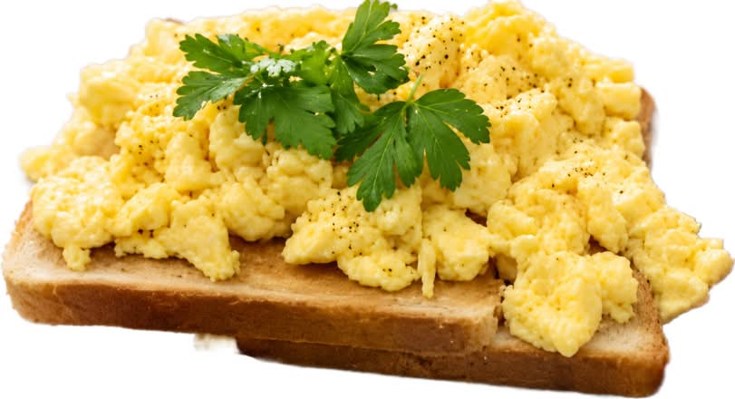 Scrambled Eggs on Toast at Lavish Specialty Coffee, Geelong