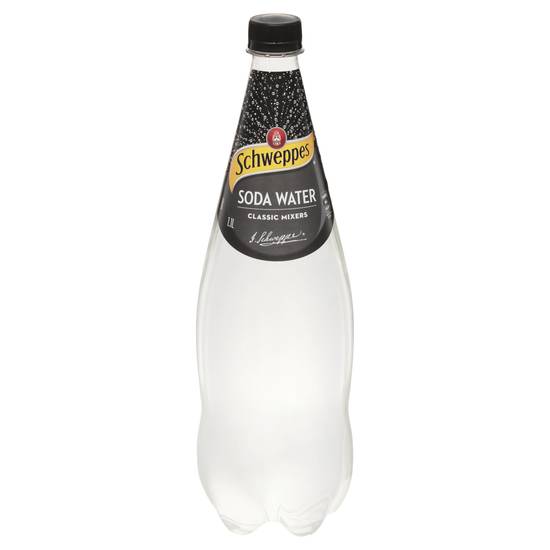 Schweppes Classic Mixers Soda Water (1.1L) at Liquorland Warehouse Waurn Ponds, Geelong