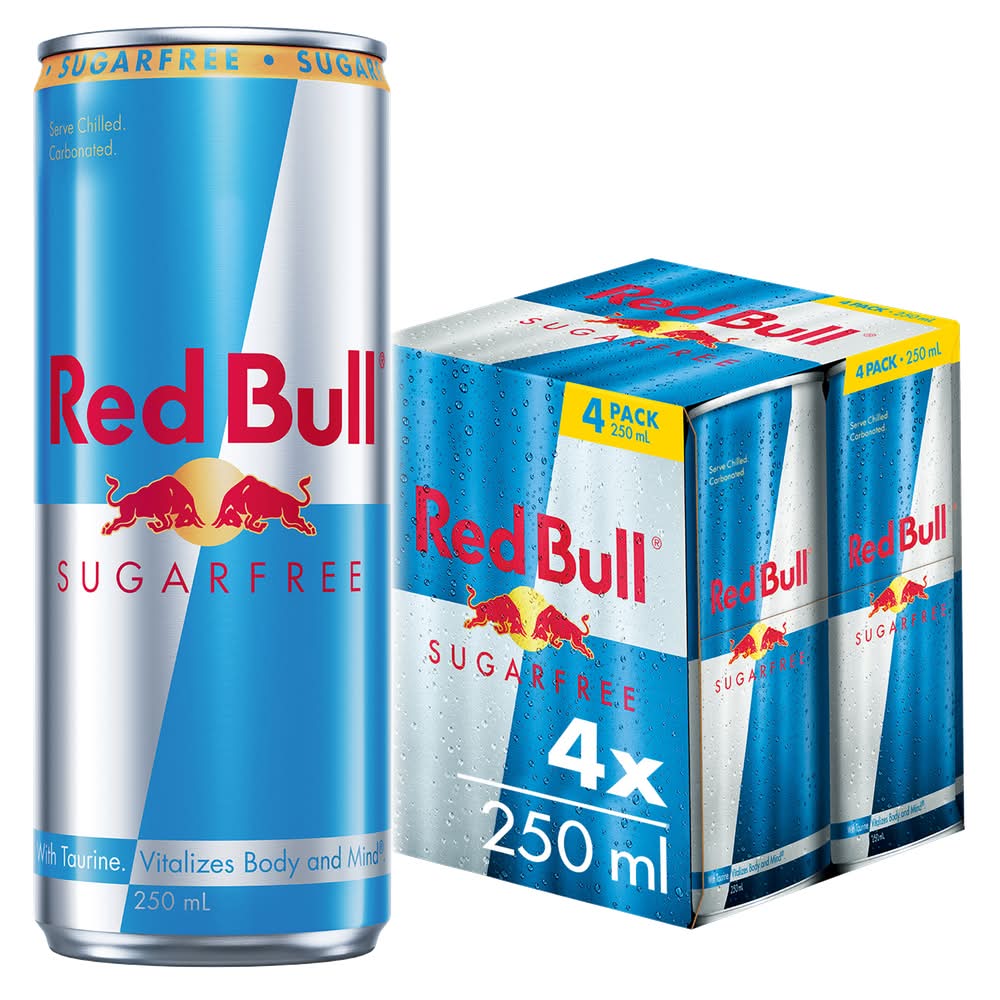 Red Bull Sugar Free Energy Drink (4 x 250mL) at Liquorland Warehouse Waurn Ponds