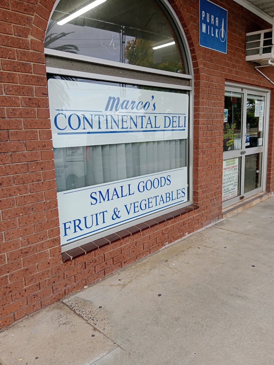 Marco's Continental Deli in Geelong - exterior