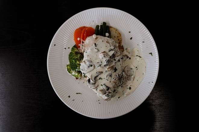Pollo Con Funghi at Melted Mozzarella Restaurant & Pizza Bar, Geelong
