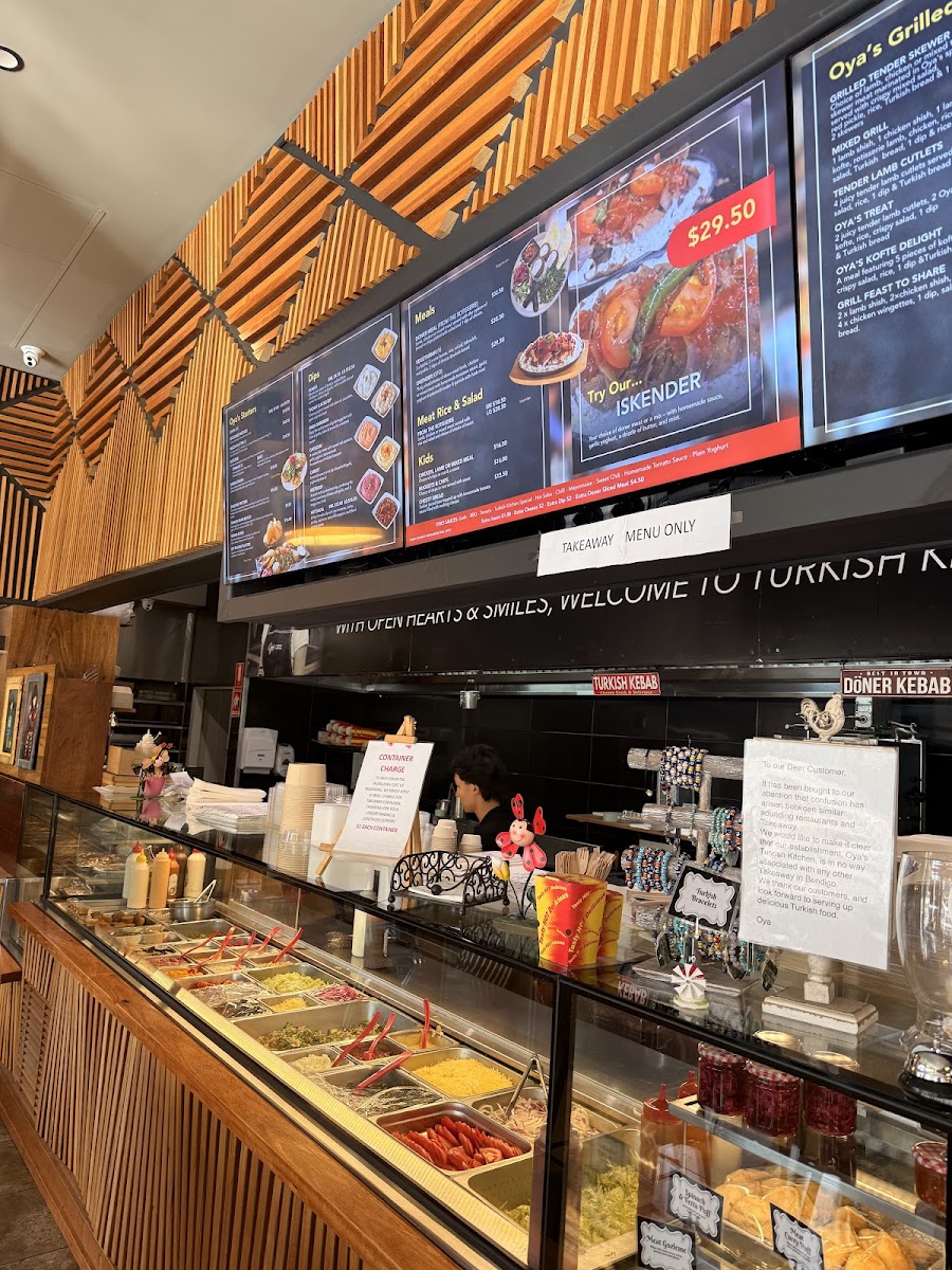 Oya's Turkish Kitchen Take Away & Restaurant Since 2002 Turkish restaurant in Bendigo - photo 3