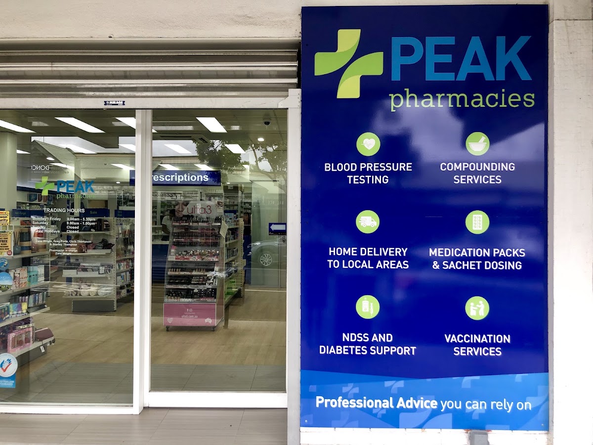 Peak Pharmacy Newtown Pharmacy in Geelong - exterior