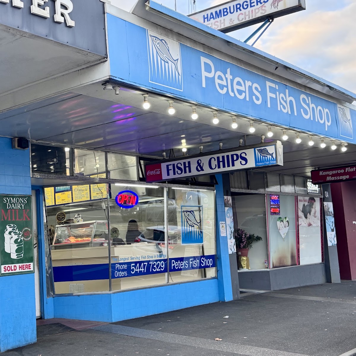 Peter's Fish Shop Kangaroo Flat