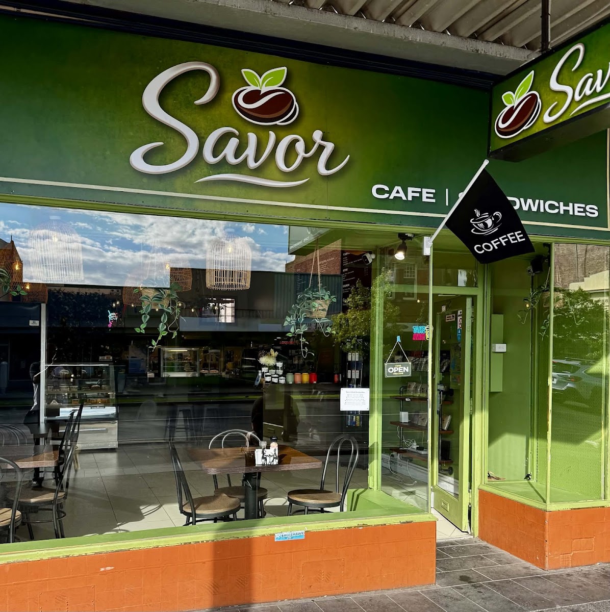 Savor cafe and sandwich Sandwich shop in Bendigo - exterior