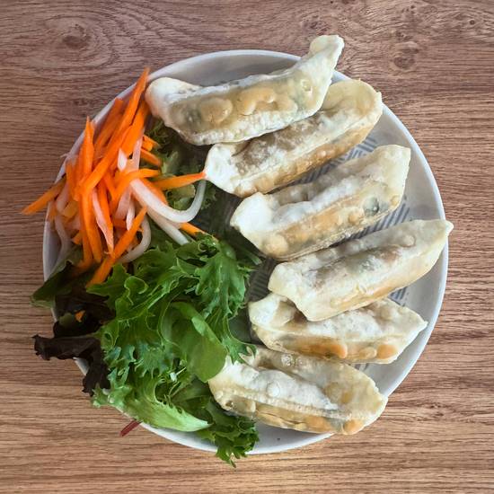 Gyoza (6pcs) at Super Rolls (Bubble Bar), Geelong