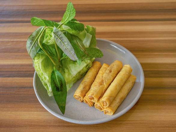 Homemade Spring Rolls (6pcs) at Super Rolls (Bubble Bar)