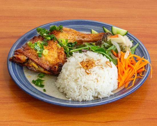 Crispy Chicken Rice at Super Rolls (Bubble Bar)