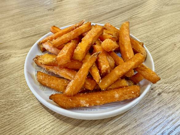 Sweet Potato Fries at Super Rolls (Bubble Bar), Geelong