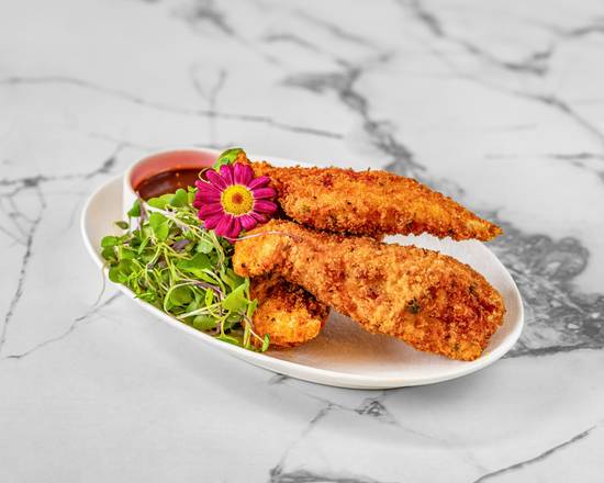 Fried Chicken with Chilli Barbecue Sauce at The Other Bar