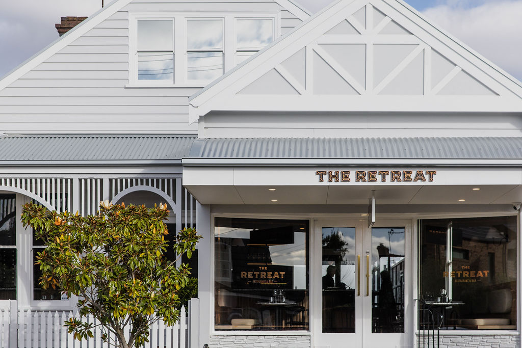 The Retreat Geelong Modern French restaurant in Geelong - exterior