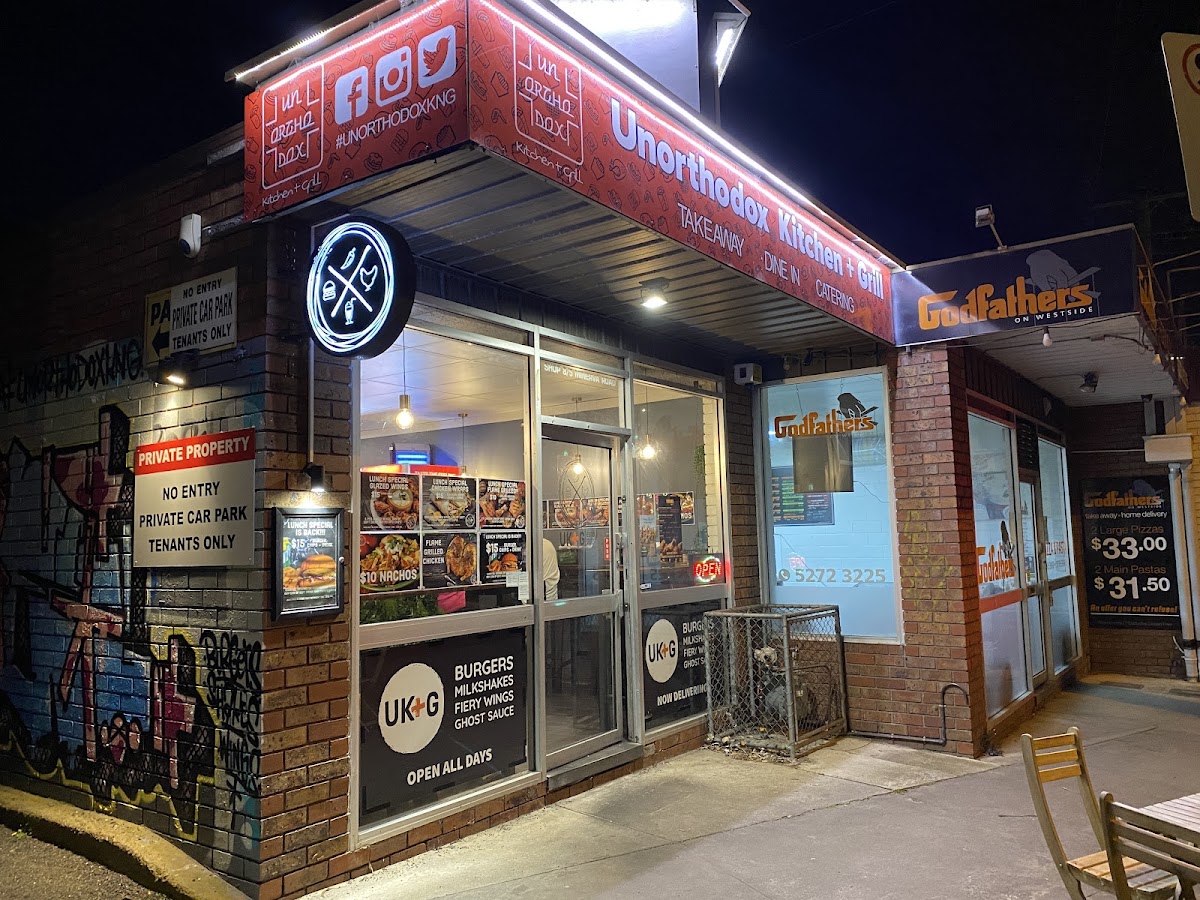 Unorthodox Kitchen & Grill - Herne Hill Grill in Geelong - exterior